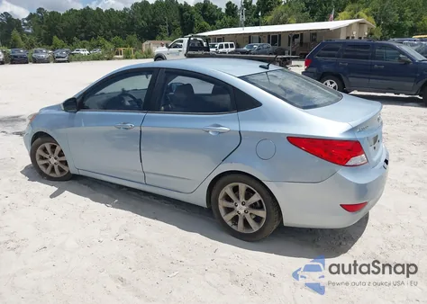 2012 Hyundai Accent Gls from USA, damaged, VIN KMHCU4AE7CU065522